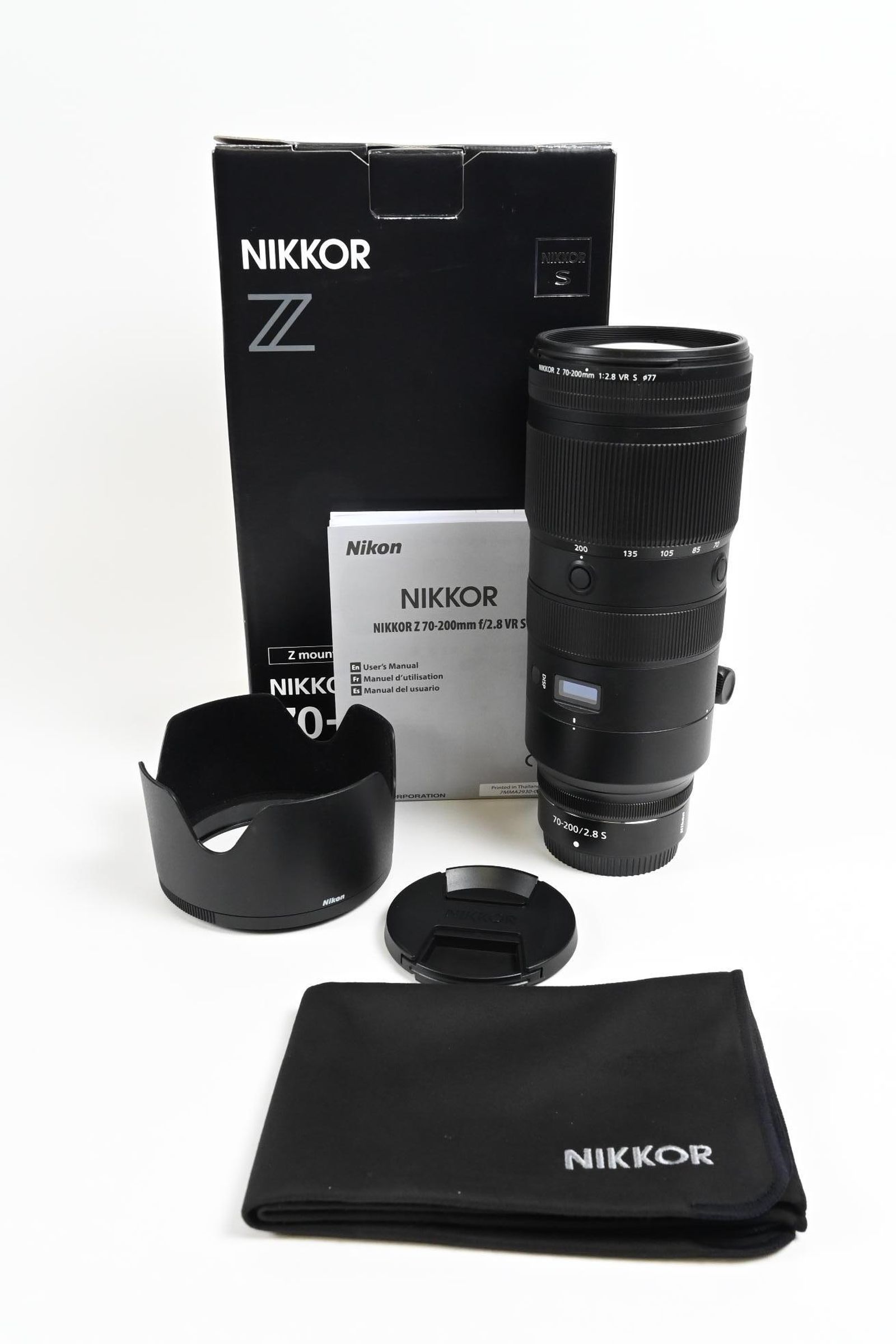 Nikon Nikkor Z 70-200mm f2.8 VR S Lens