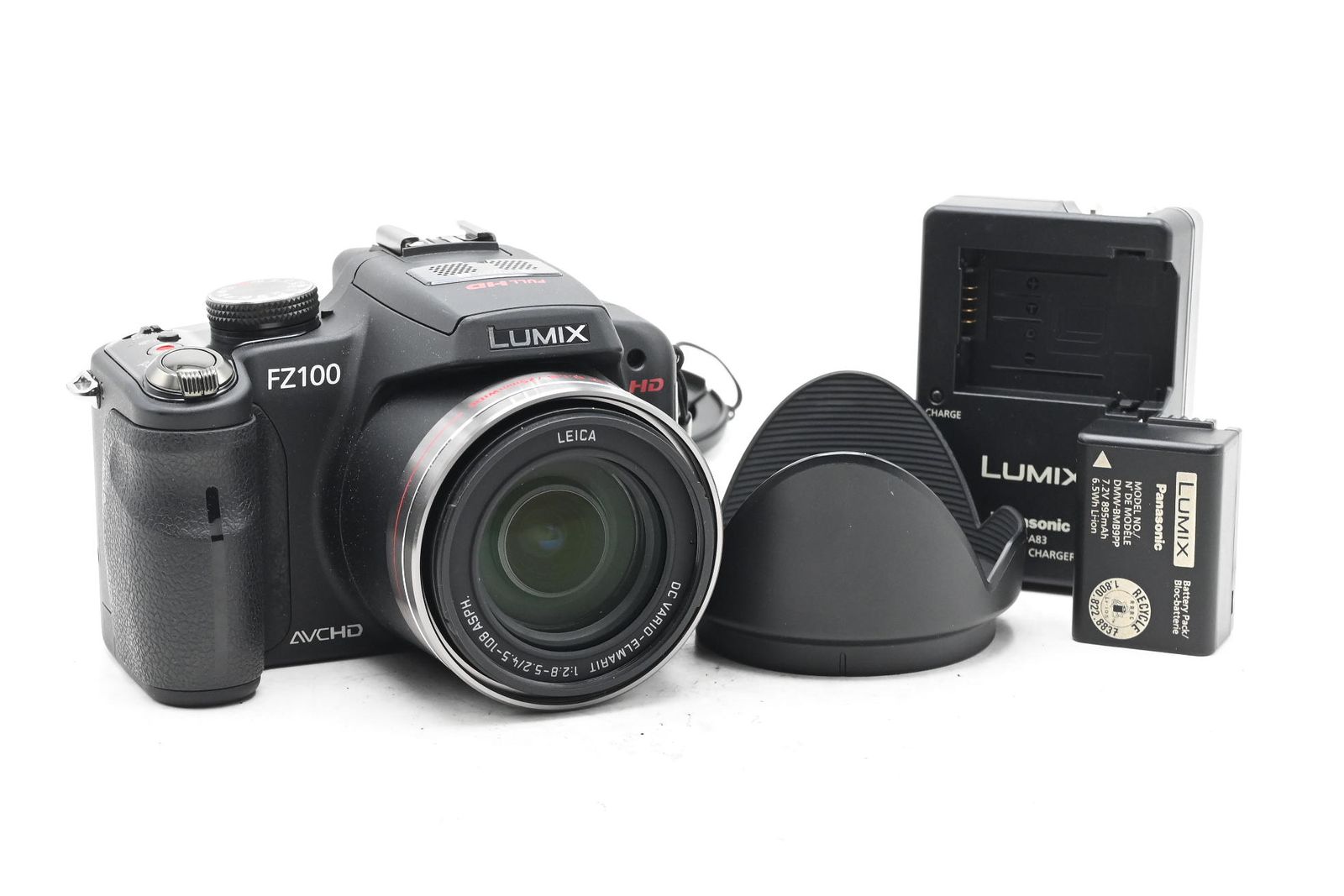 Panasonic Lumix DMC-FZ100 14.1MP Digital Camera w/24x Zoom
