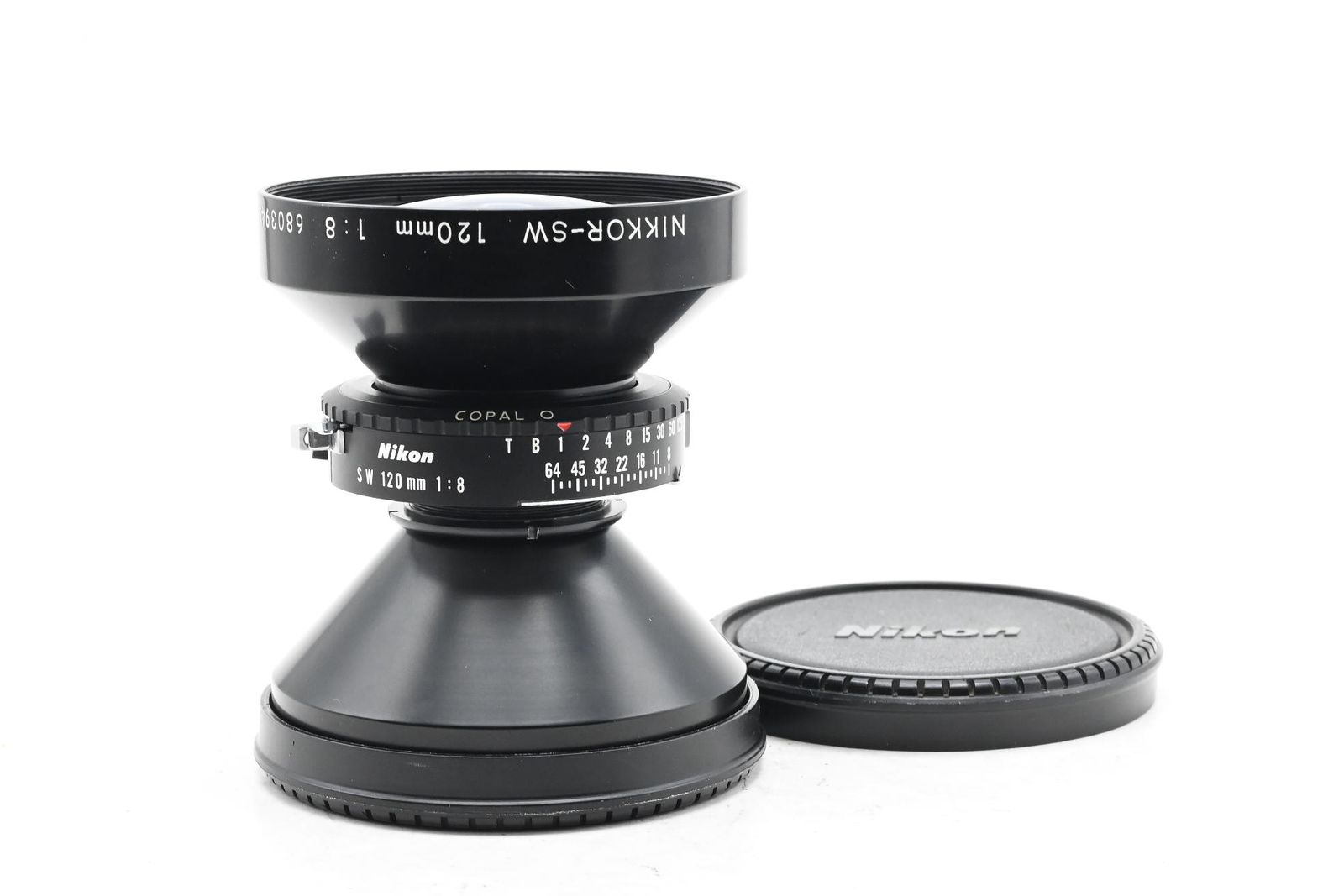 Nikon Nikkor 120mm f8 SW Copal 0 Lens 120/8 Large Format