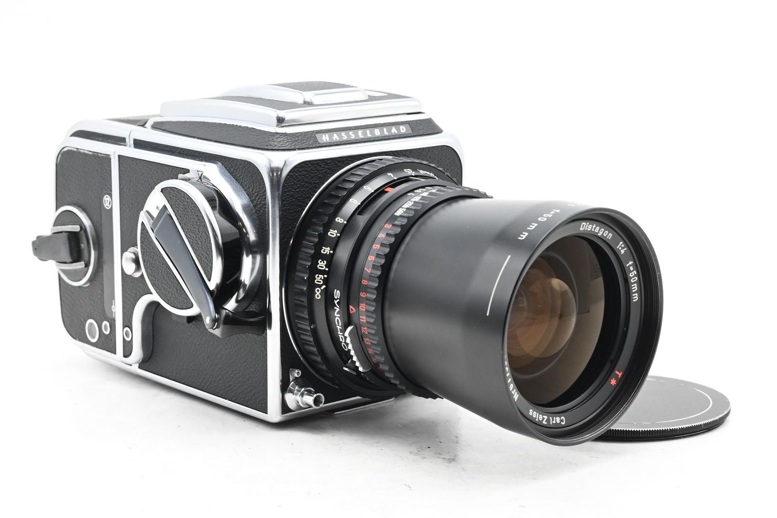Hasselblad 500C/M Camera 500CM Kit w/50mm Lens, A12 Back, WL Finder