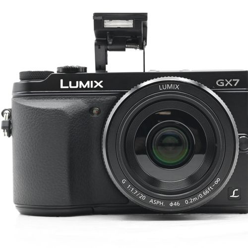 thumbnail-2 for Panasonic Lumix DMC-GX7 16MP Mirrorless Digital Camera Kit w/ 20mm Lens