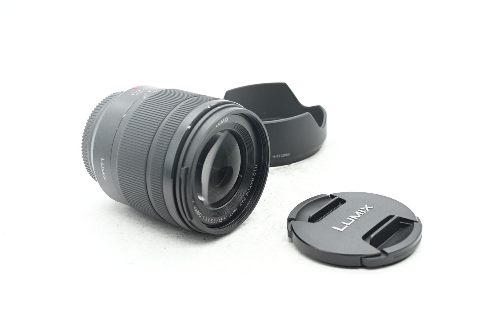 Panasonic Lumix G 12-60mm f3.5-5.6 Power O.I.S. MFT Lens H-FS12060