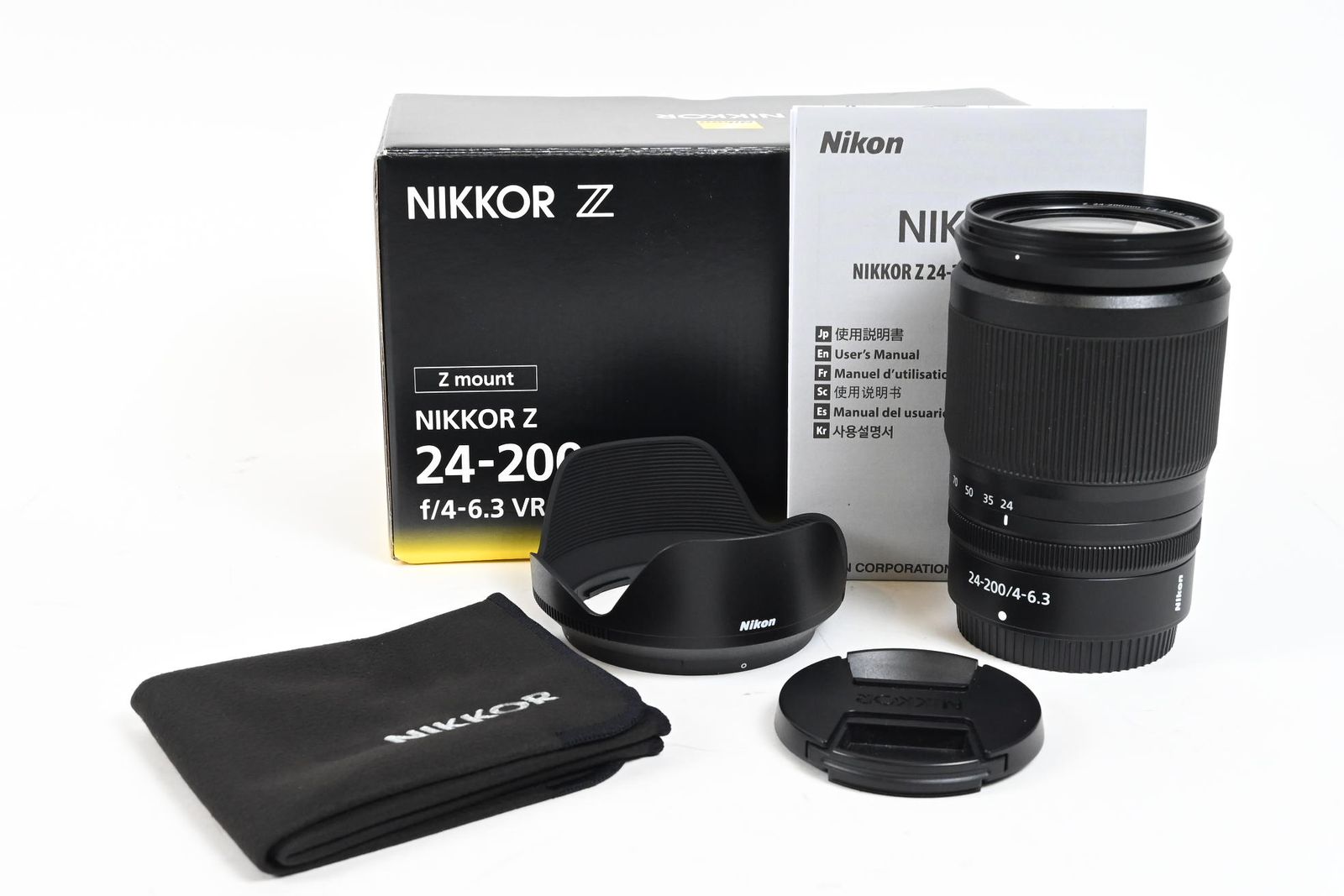 Nikon Nikkor Z 24-200mm f4-6.3 VR Lens