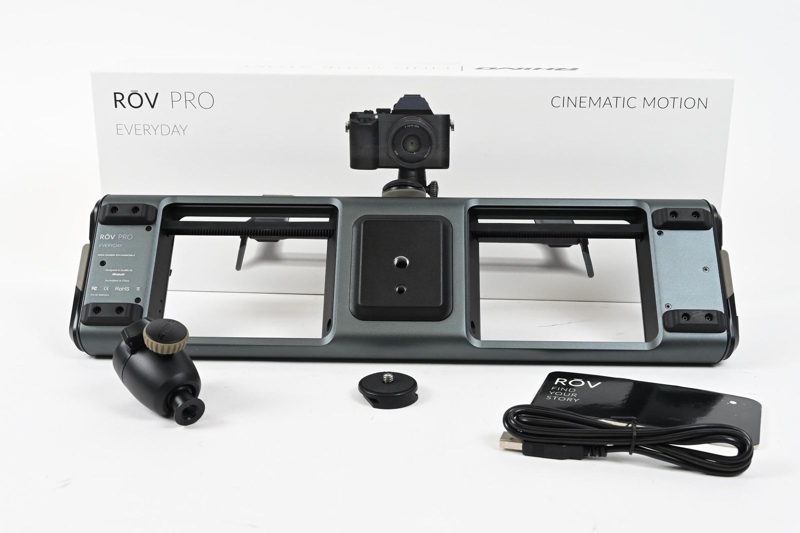 Rhino Camera Gear RŌV PRO Everyday 8" Motorized Slider