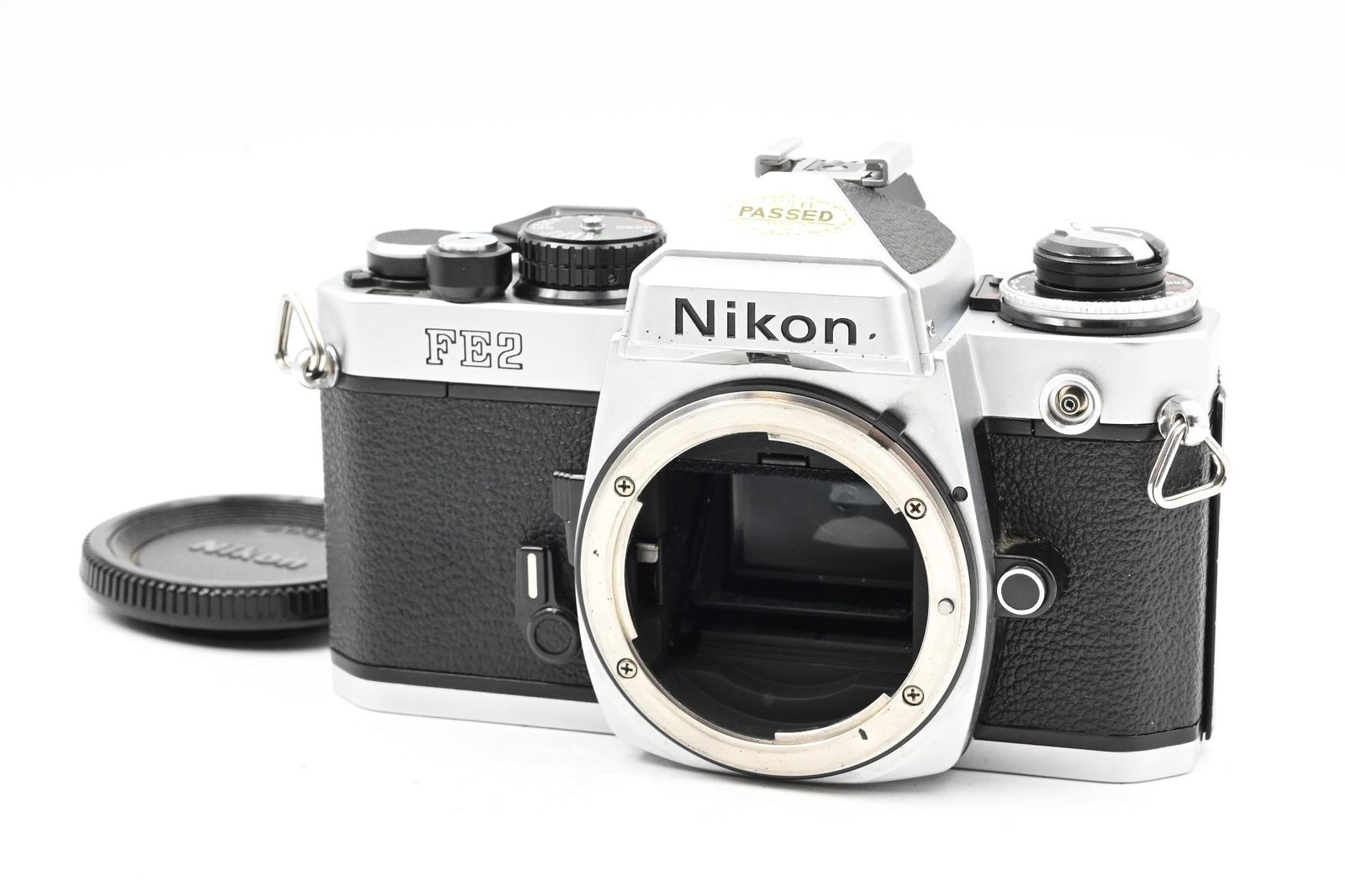Nikon FE2 SLR Film Camera Body Chrome