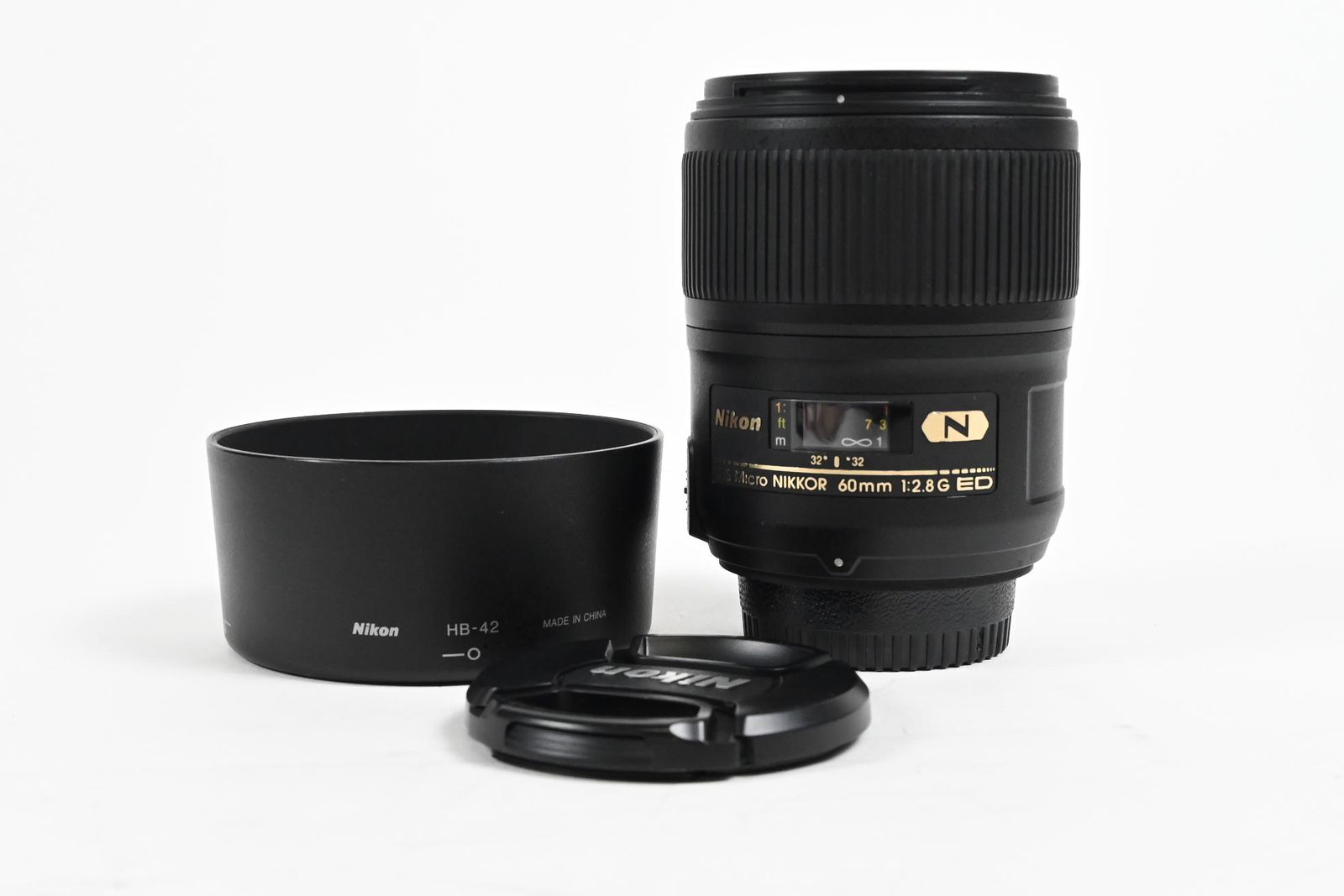 Nikon Nikkor AF-S 60mm f2.8 G SWM ED Micro IF Lens