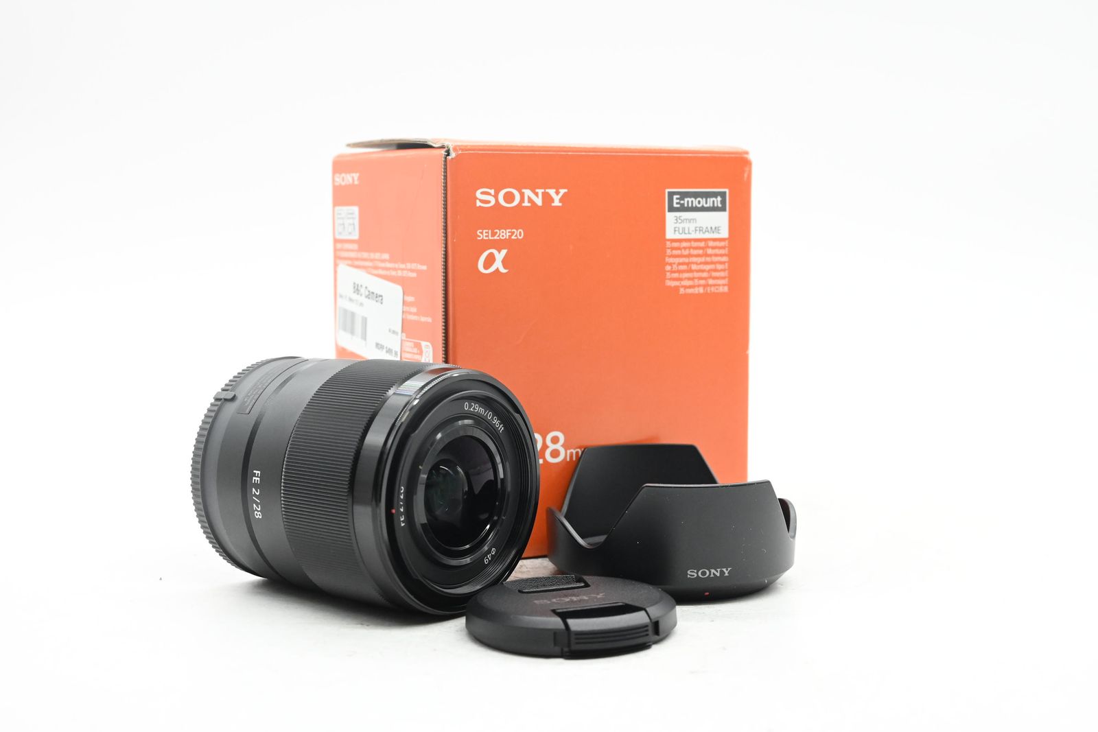 Sony FE 28mm f2 Lens E Mount SEL28F20