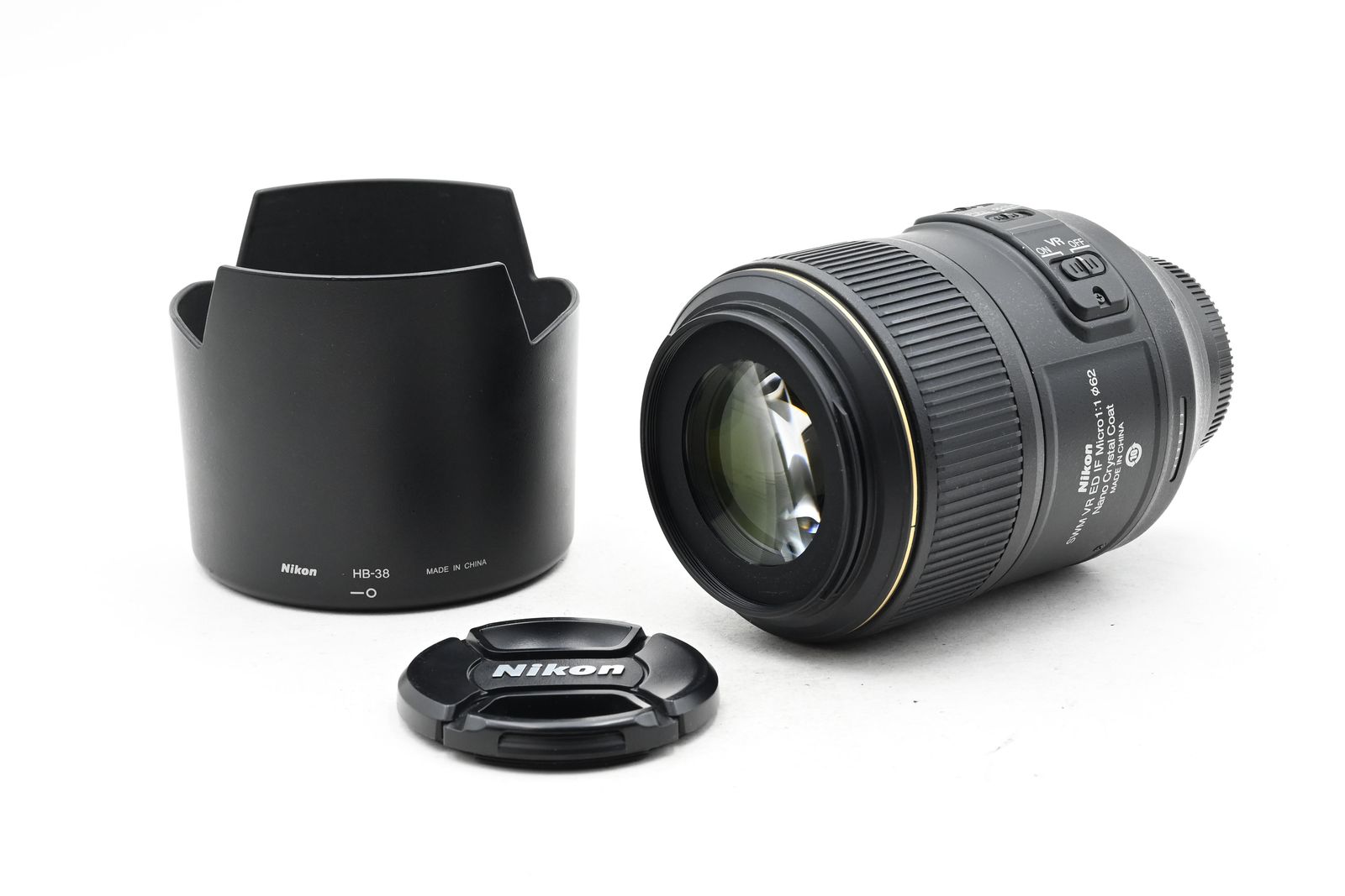 Nikon Nikkor AF-S 105mm f2.8 G VR Micro IF ED Lens AFS