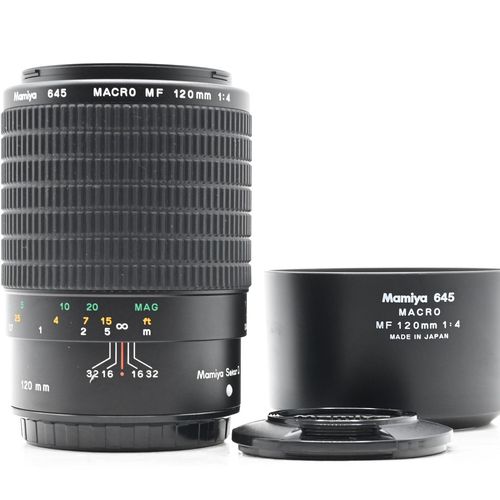 Mamiya AF 120mm f4 Sekor D Macro MF Manual Focus Lens 645 Mount