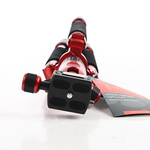 thumbnail-6 for Promaster XC525 Tripod Legs With Ball Head Red