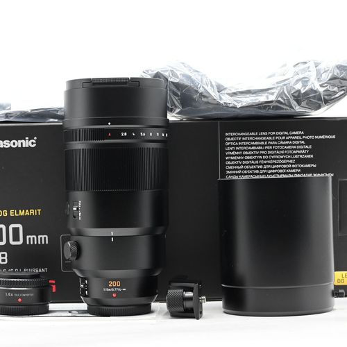 Panasonic Leica DG 200mm f2.8 Elmarit Power O.I.S. MFT Lens + DMW-TC14 1.4x