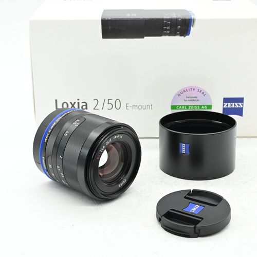 Zeiss Loxia 50mm f2 T* Planar Lens Sony E Mount