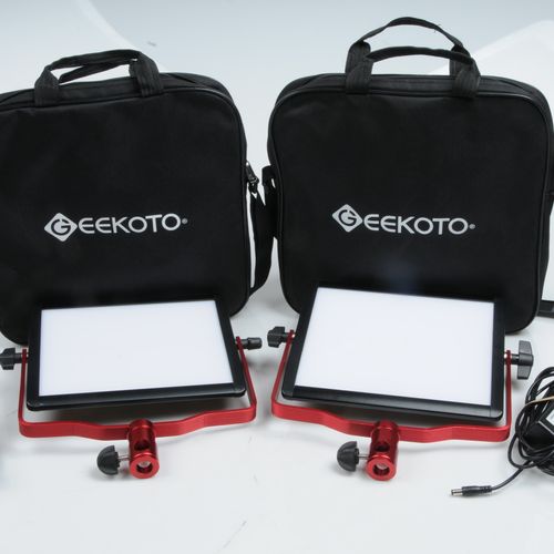 Geekoto PL-20A LED Panel 2-Light Kit