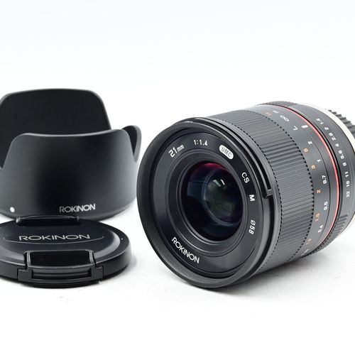 thumbnail-0 for Rokinon 21mm f1.4 UMC CS Lens for Canon M Mount