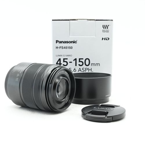 thumbnail-0 for Panasonic Lumix G 45-150mm f4-5.6 Vario ASPH Mega OIS Lens MFT Micro 4/3