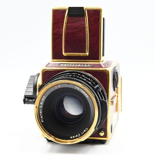 thumbnail-1 for Hasselblad 503CW Gold Supreme 50th Anniversary Kit w/80mm, A12, WL