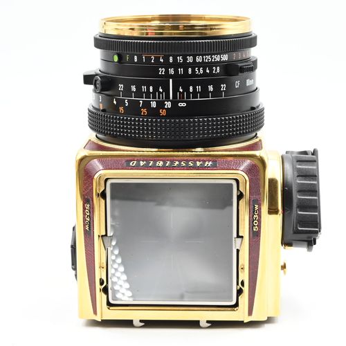 thumbnail-8 for Hasselblad 503CW Gold Supreme 50th Anniversary Kit w/80mm, A12, WL