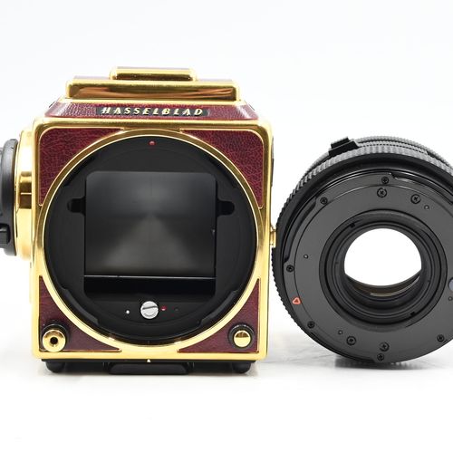 thumbnail-9 for Hasselblad 503CW Gold Supreme 50th Anniversary Kit w/80mm, A12, WL