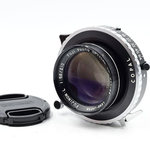 thumbnail-0 for Fuji 210mm f5.6 Fujinon-L Copal Lens