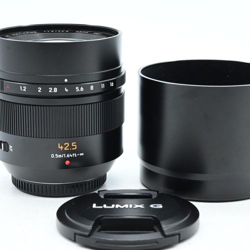 Panasonic Lumix G 42.5mm f1.2 DG Nocticron Power OIS Leica Lens MFT H-NS043