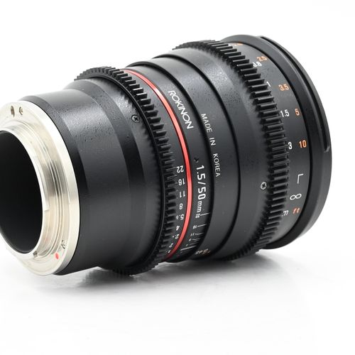 thumbnail-2 for Rokinon 50mm T1.5 AS UMC Cine DS Lens Sony E Mount