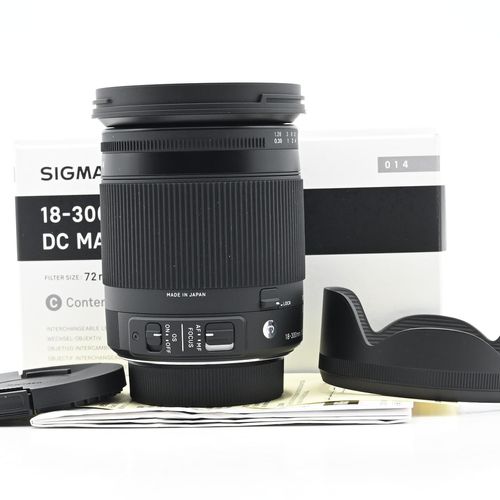 thumbnail-0 for Sigma AF 18-300mm f3.5-6.3 DC OS Macro HSM Lens 014 Contemporary Nikon F