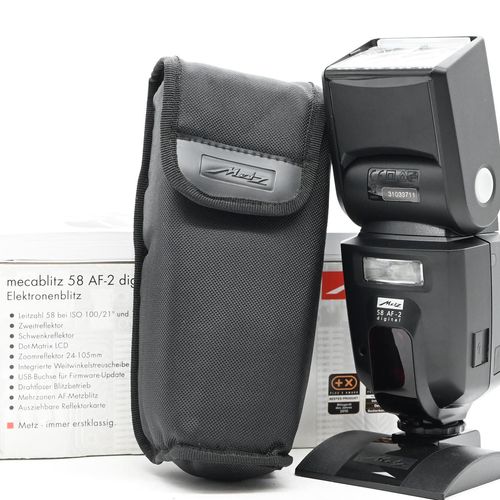 thumbnail-0 for Metz Mecablitz 58 AF-2 TTL Digital Electronic Flash For Canon