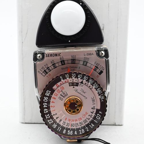 thumbnail-1 for 70th Anniversary Sekonic L-398A Studio Deluxe III Analog/Cine Light Meter