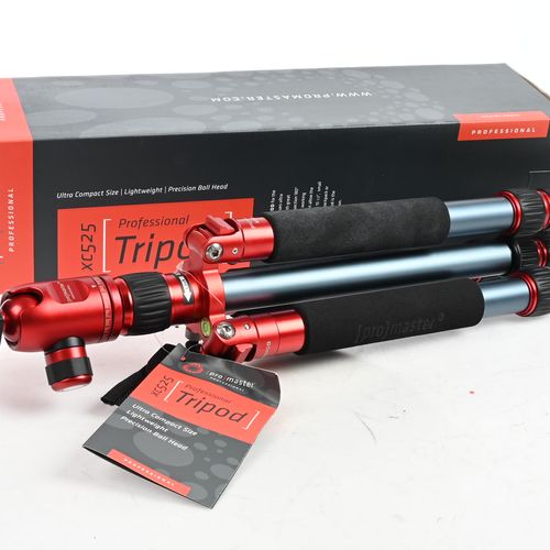 Promaster XC525 Tripod Legs With Ball Head Red