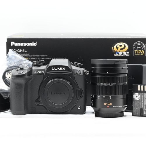 thumbnail-0 for Panasonic Lumix DC-GH5 20.3MP Mirrorless Digital Camera Kit w/ 12-60mm Lens