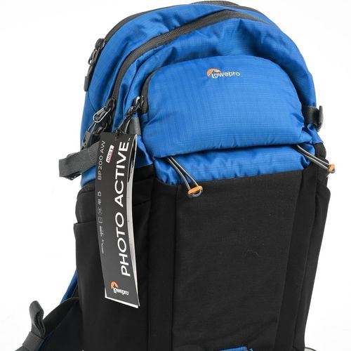 thumbnail-0 for Lowepro Photo Active BP 200 AW Backpack (Blue/Black, 16L)