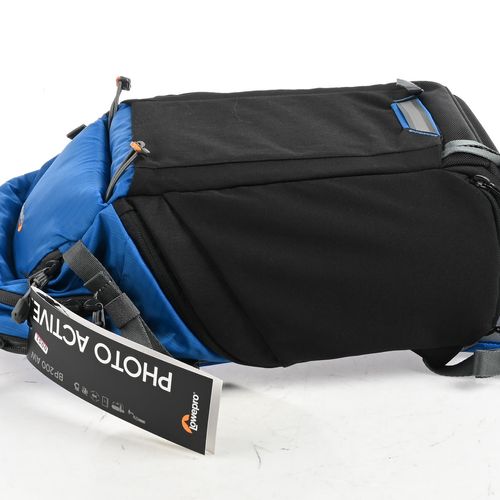 thumbnail-3 for Lowepro Photo Active BP 200 AW Backpack (Blue/Black, 16L)