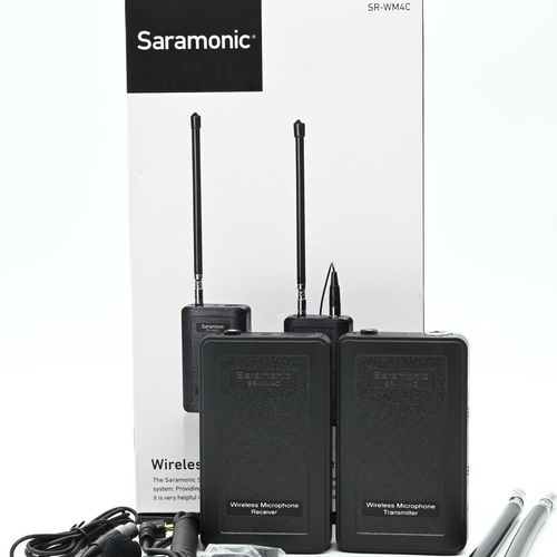 thumbnail-0 for Saramonic SR-WM4C VHF Camera-Mount Wireless Omni Lavalier Mic System