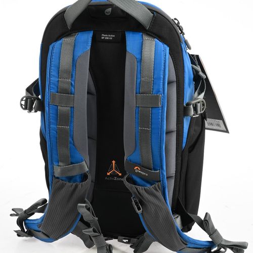 thumbnail-1 for Lowepro Photo Active BP 200 AW Backpack (Blue/Black, 16L)