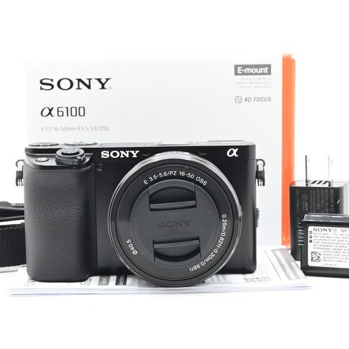 Sony Alpha a6100 Mirrorless 24.2MP Digital Camera Kit w/ 16-50mm Lens