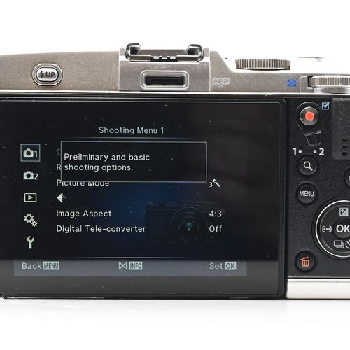 thumbnail-4 for Olympus PEN E-P5 16.1MP Mirrorless Digital Camera Body