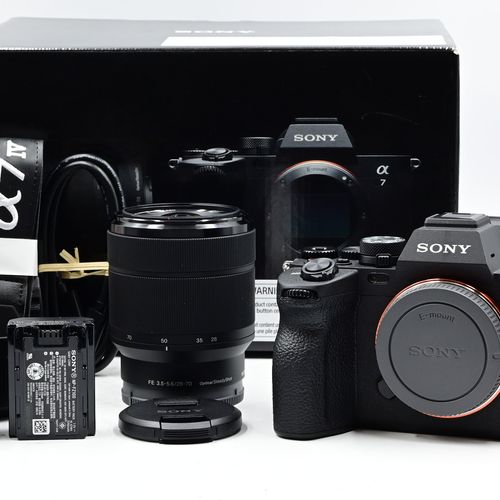 Sony Alpha a7 IV Mirrorless 33MP Digital Camera Kit w/ 28-70mm Zoom Lens