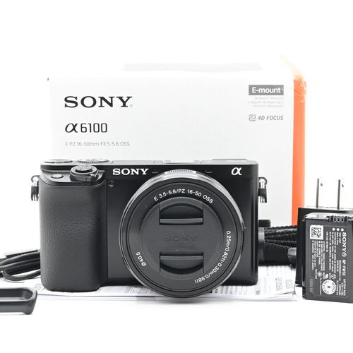 Sony Alpha a6100 Mirrorless 24.2MP Digital Camera Kit w/ 16-50mm Lens