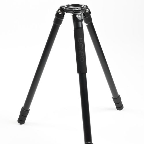 thumbnail-1 for Benro A373T Aluminum Video Tripod, 3 Section, Twist Lock Legs, 75mm Bowl