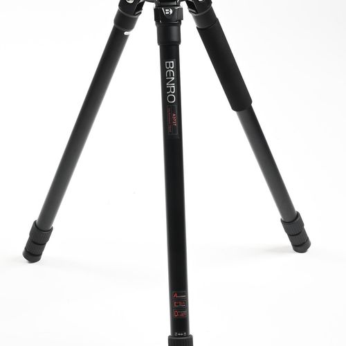 thumbnail-2 for Benro A373T Aluminum Video Tripod, 3 Section, Twist Lock Legs, 75mm Bowl