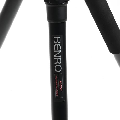 thumbnail-3 for Benro A373T Aluminum Video Tripod, 3 Section, Twist Lock Legs, 75mm Bowl