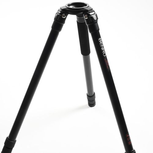 thumbnail-5 for Benro A373T Aluminum Video Tripod, 3 Section, Twist Lock Legs, 75mm Bowl