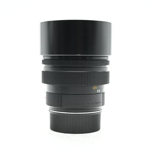 thumbnail-3 for Leica 11810 75mm f1.4 Summilux-M Black Built-In Hood E60 Lens (Version III)