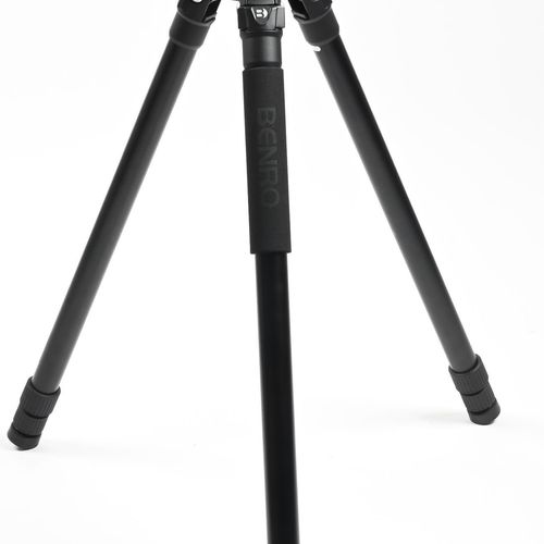 thumbnail-2 for Benro A373T Aluminum Video Tripod, 3 Section, Twist Lock Legs, 75mm Bowl