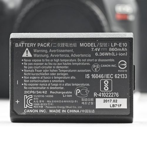 thumbnail-1 for Canon EOS Rebel T6 18MP Digital SLR Camera Body