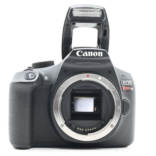 thumbnail-2 for Canon EOS Rebel T6 18MP Digital SLR Camera Body