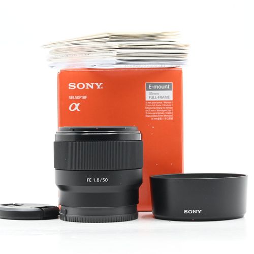 Sony FE 50mm f1.8 Lens E-Mount SEL50F18F/2