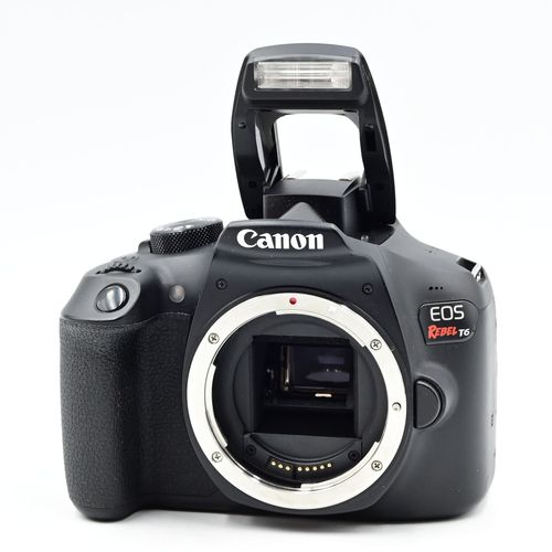 thumbnail-1 for Canon EOS Rebel T6 18MP Digital SLR Camera Body