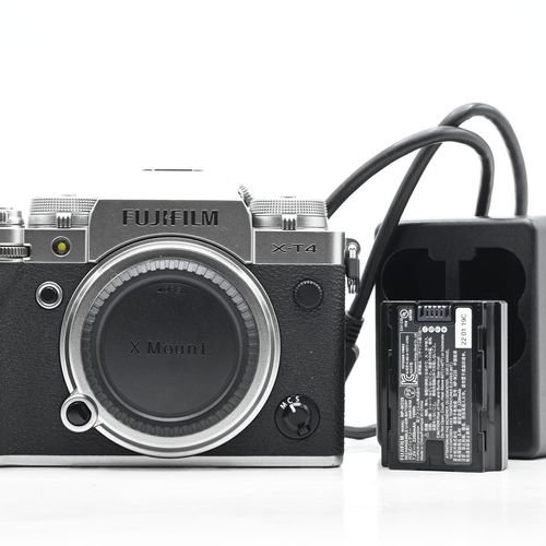 Fujifilm X-T4 Mirrorless 26.1MP Digital Camera Body Silver