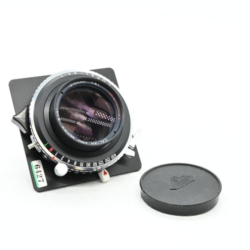 Calumet 8 1/4 Inch (210mm) f6.1 Caltar PRO Series Copal 1 Lens 210/6.1